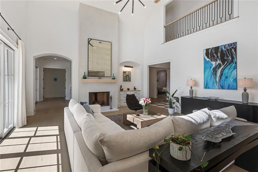 Furnished interior view inside a new home in , Milton (Image 6).