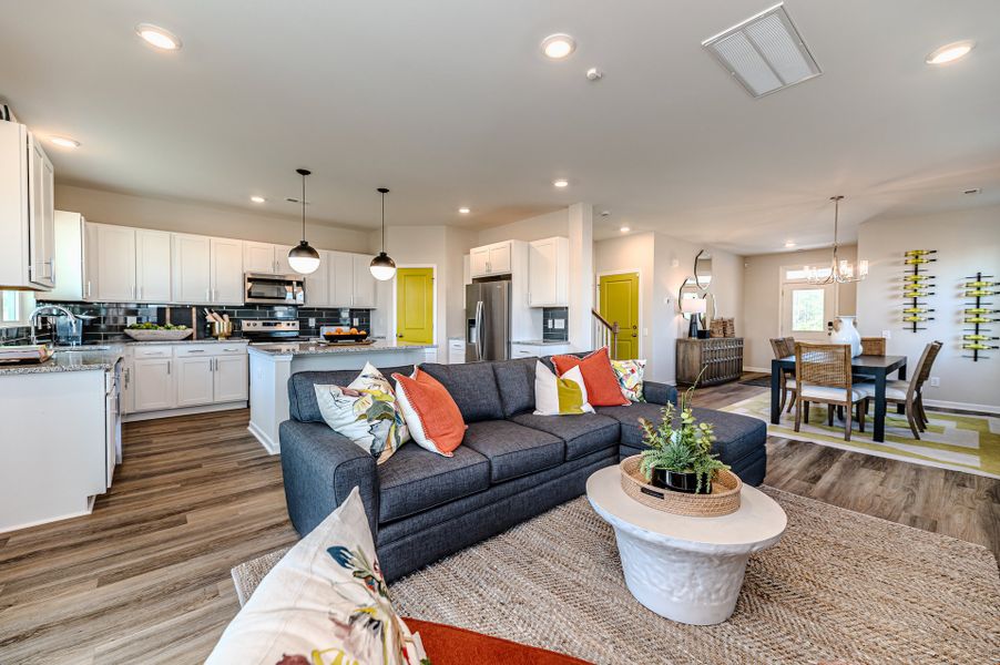 Representative furnished interior of a home built from the Metcalf by McKee Homes in Bedford, Raeford (Image 4).