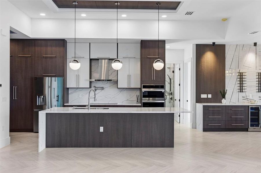 Furnished interior view inside a new home in , Cape Coral (Image 15). Furnished interior view inside a new home in , Cape Coral (Image 15).