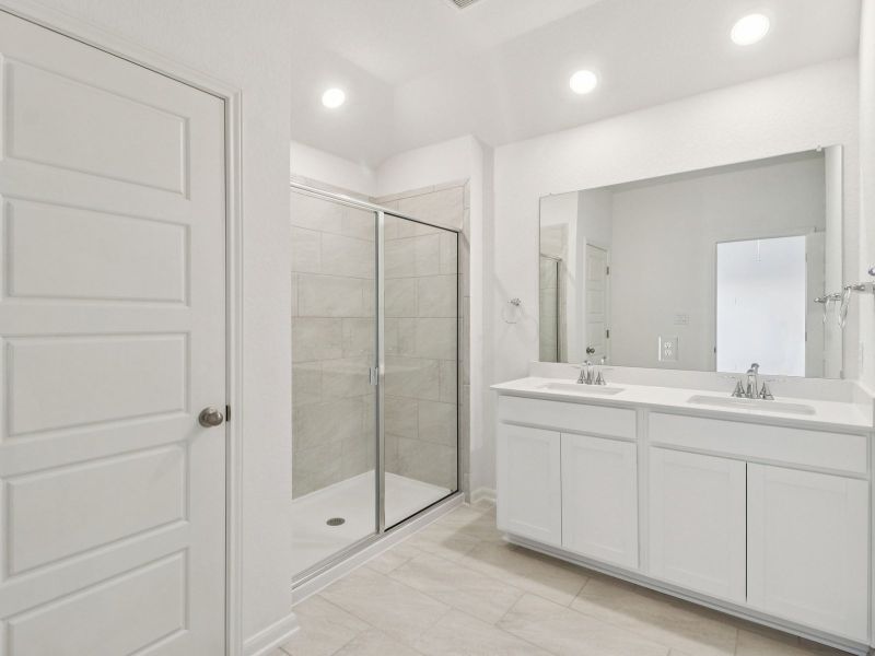 Furnished interior view inside a new home in Arcadia Ridge - Premier Series, San Antonio (Image 7).