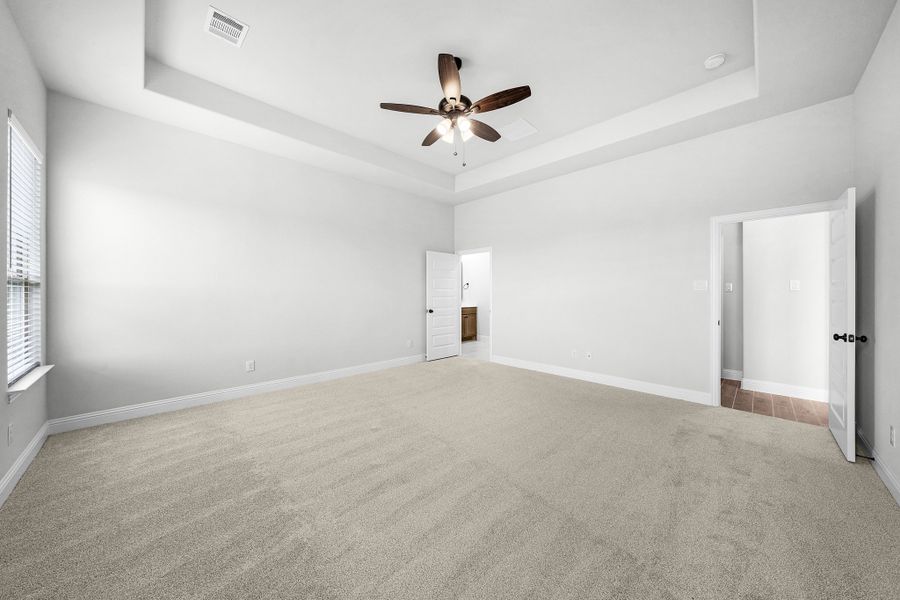 Spacious, unfurnished interior of a new home in Creekview Farms, Greenville (Image 31). Spacious, unfurnished interior of a new home in Creekview Farms, Greenville (Image 31).