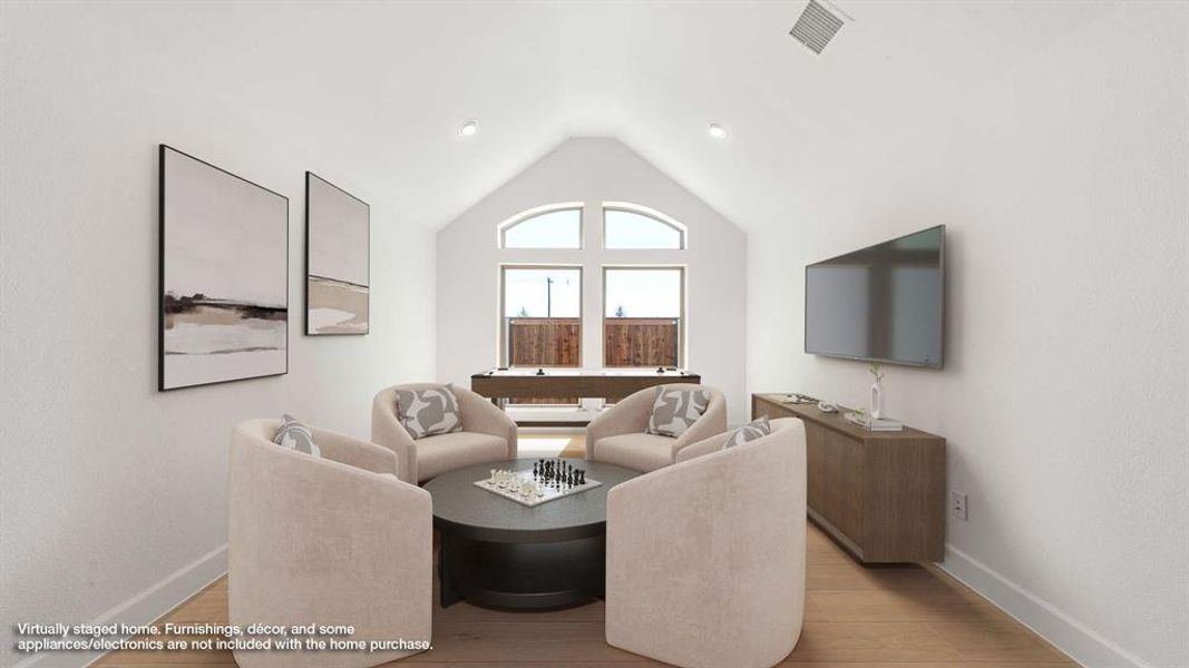 Furnished interior view inside a new home in Cambridge Crossing, Celina (Image 9).