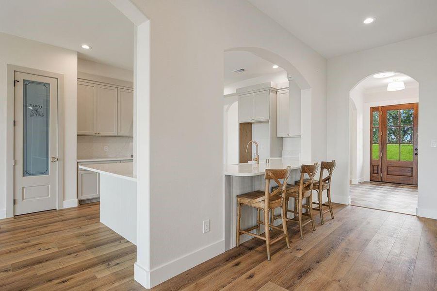 Furnished interior view inside a new home in , Decatur (Image 12).