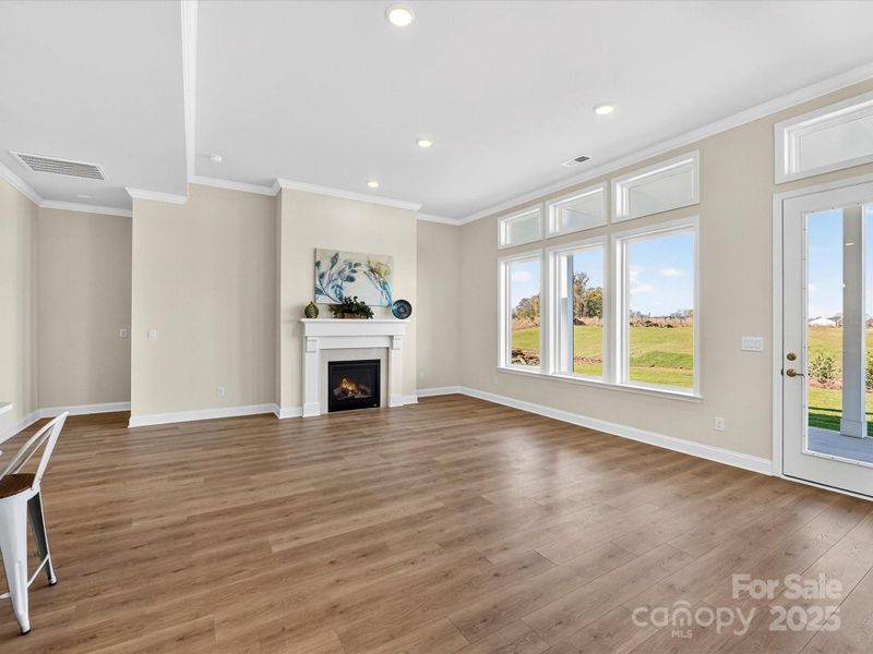 Spacious, unfurnished interior of a new home in Encore at Streamside - Tradition Series, Waxhaw (Image 43).