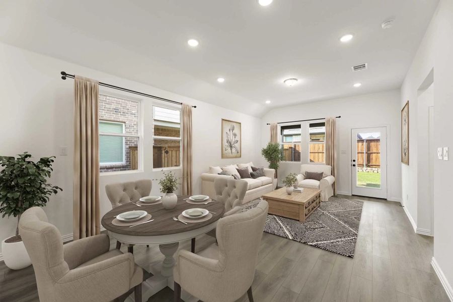 Open Living-Dining Room Representative Photo