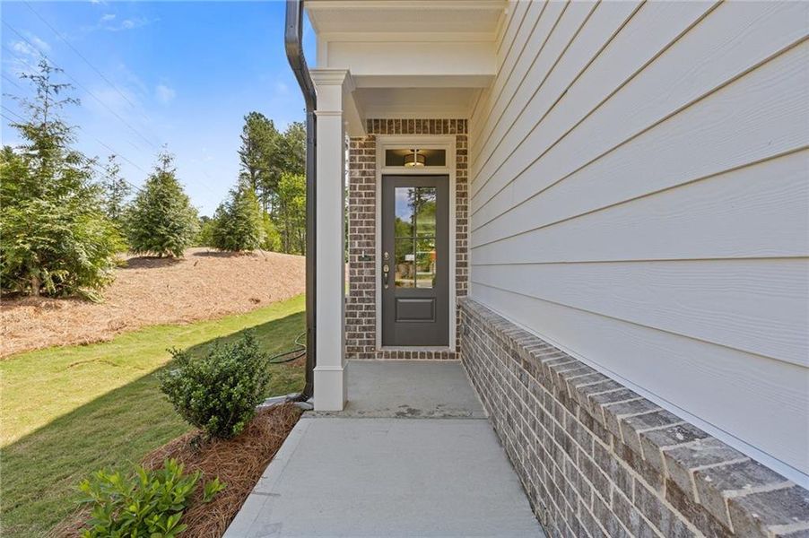 Exterior details and patio area of a home in , Dacula (Image 4). Exterior details and patio area of a home in , Dacula (Image 4).