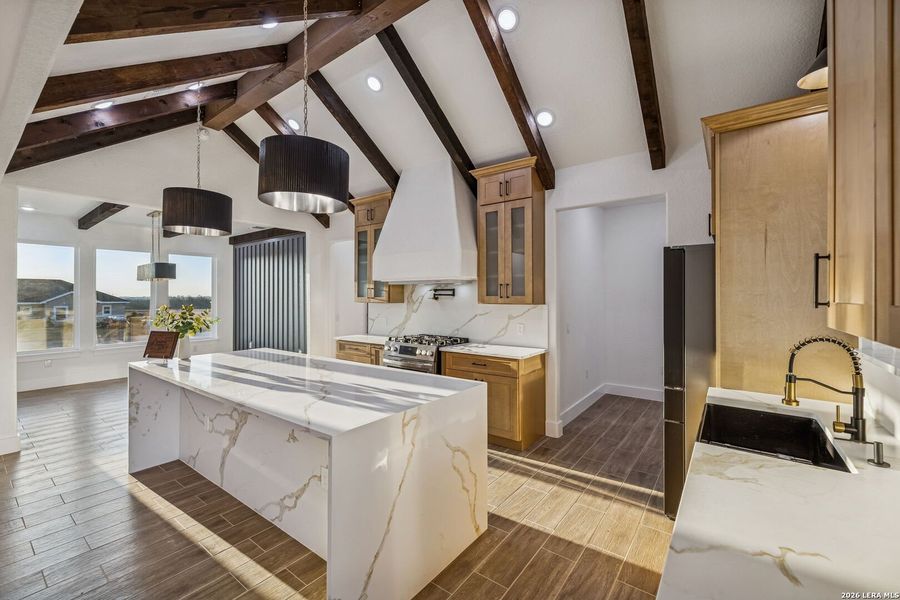 Furnished interior view inside a new home in , Floresville (Image 6).