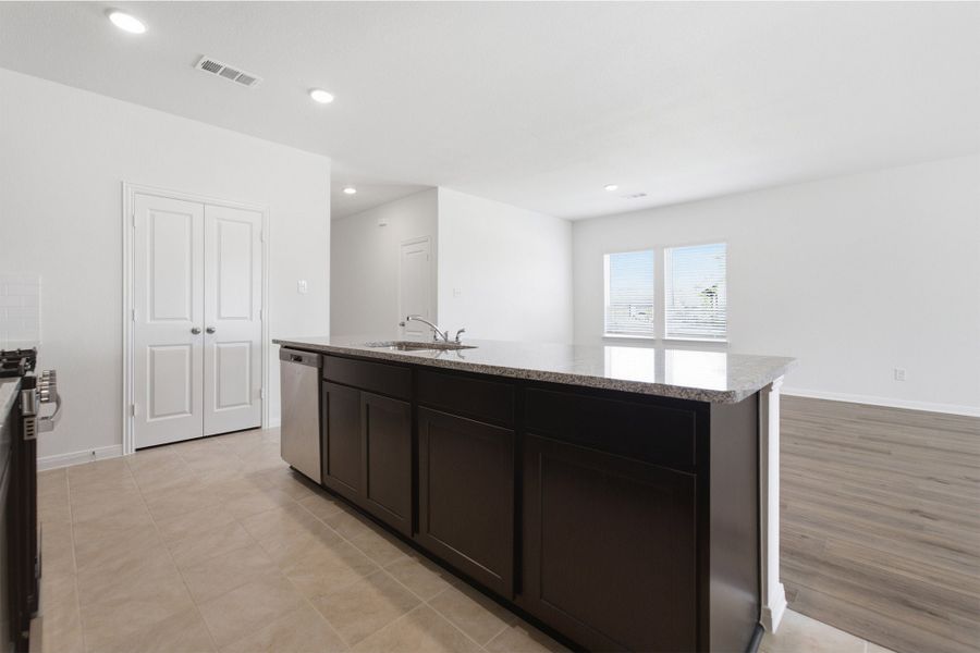 Furnished interior view inside a new home in Sagebrook, Argyle (Image 7).