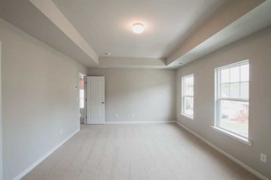Representative unfurnished interior of a home built from the Turnbridge by Piedmont Residential in Hampton Ridge, Jefferson (Image 26).