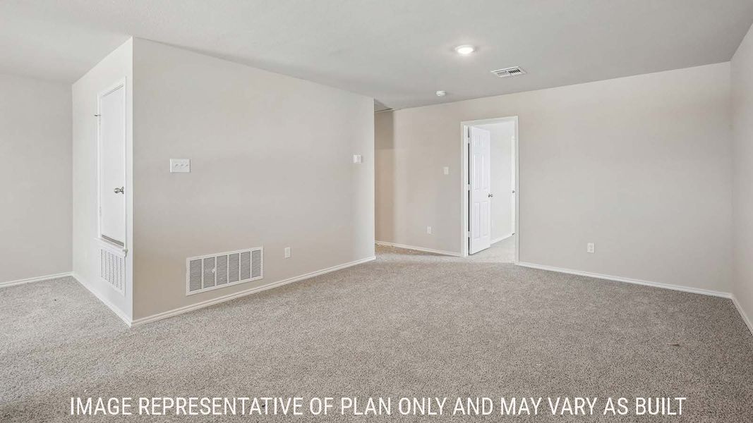 Spacious, unfurnished interior of a new home in Eastern Wells, Jarrell (Image 28).