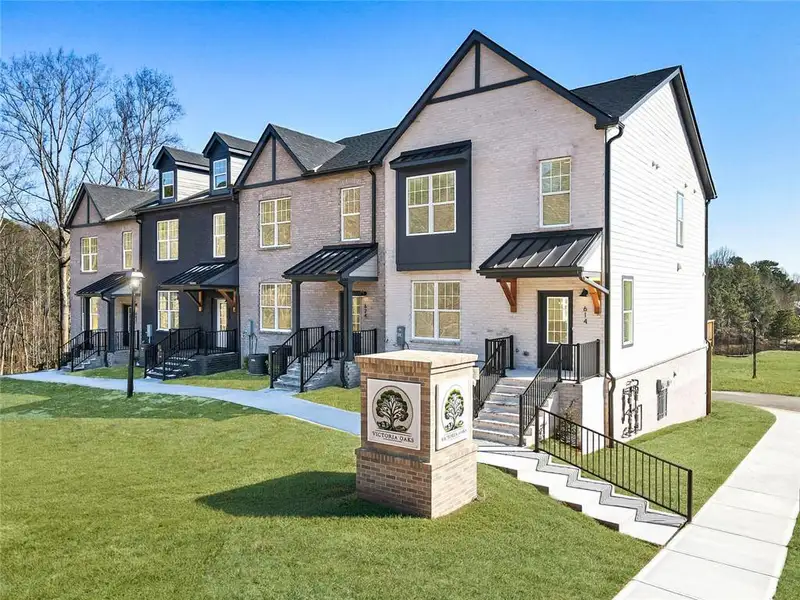 Front exterior of a new home in , Sugar Hill, GA, highlighting curb appeal (Image 2). Front exterior of a new home in , Sugar Hill, GA, highlighting curb appeal (Image 2).