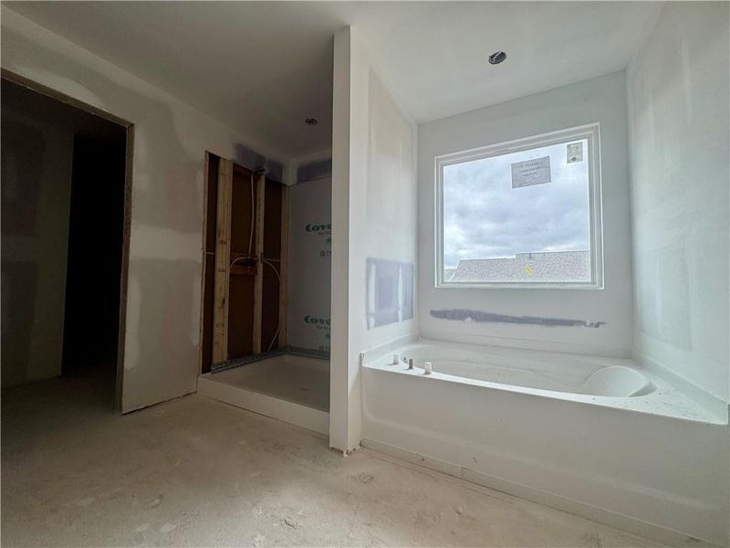 In-progress construction of a new home in Eastlyn Crossing, Flowery Branch, GA (Image 12).