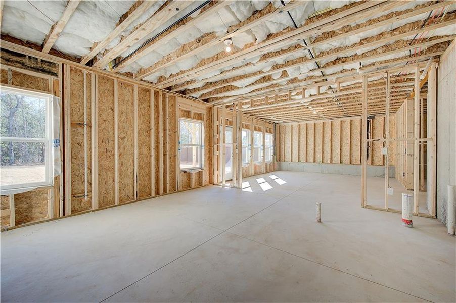 In-progress construction of a new home in Kingston, Locust Grove, GA (Image 30).