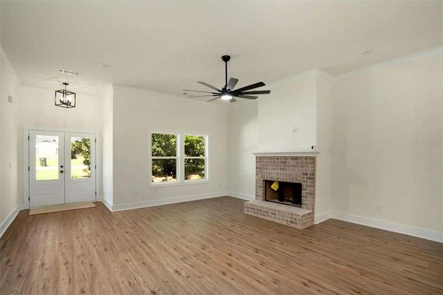 Spacious, unfurnished interior of a new home in , Covington (Image 22). Spacious, unfurnished interior of a new home in , Covington (Image 22).