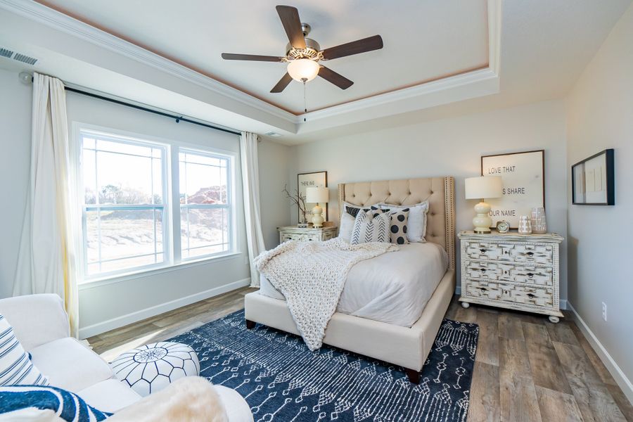 Representative furnished interior of a home built from the Clifton by Enchanted Homes in Arcadia Village, Spartanburg (Image 18).