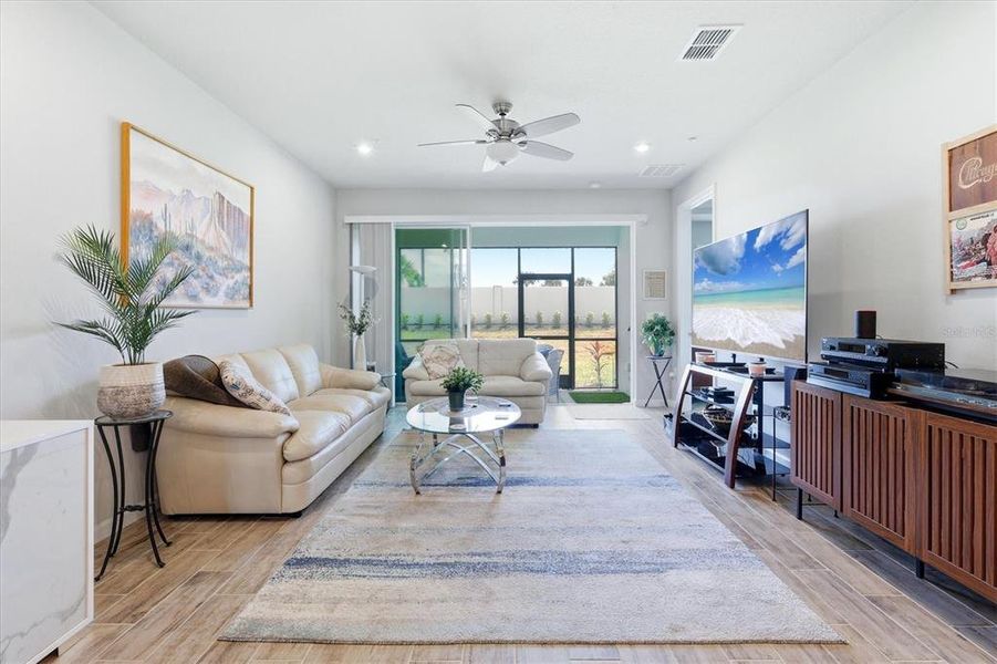 Furnished interior view inside a new home in Wellen Park, Venice (Image 10).