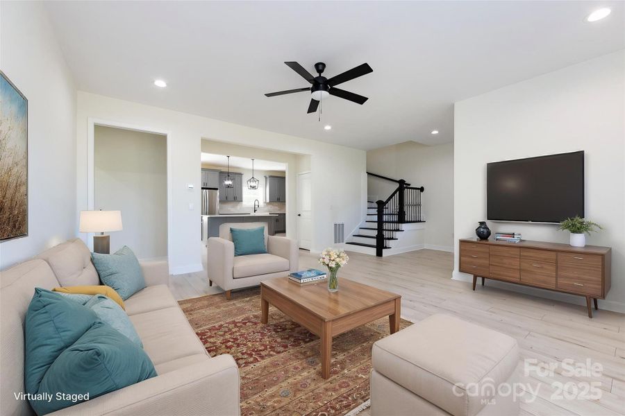 Furnished interior view inside a new home in , Lancaster (Image 8). Furnished interior view inside a new home in , Lancaster (Image 8).