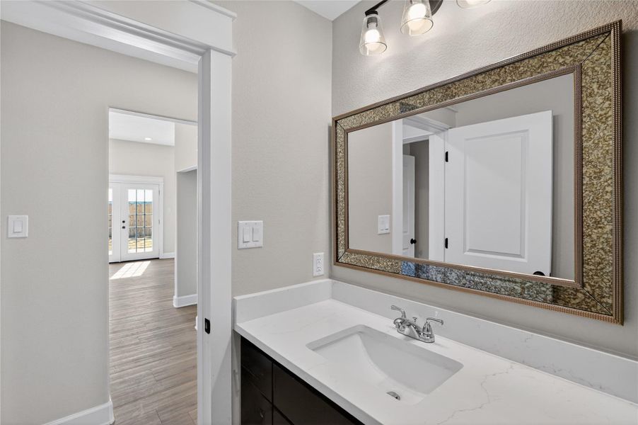 Furnished interior view inside a new home in , Snook (Image 16).