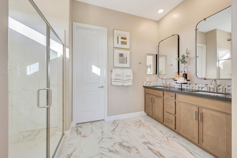 Representative furnished interior of a home built from the Azure by Mattamy Homes in White Tank Vistas, Waddell (Image 28).