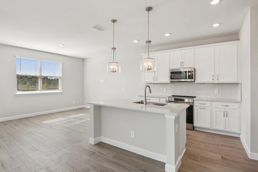 Spacious kitchen featuring AW Collection® Timeless