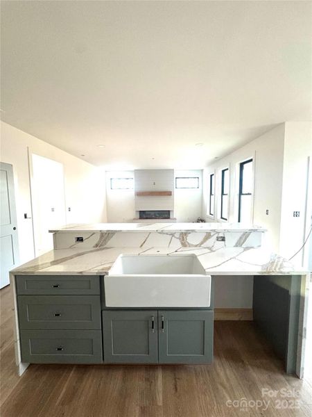 Furnished interior view inside a new home in , Waynesville (Image 6).