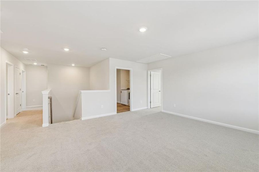 Spacious, unfurnished interior of a new home in Preserve at Mountain Creek, Pendergrass (Image 36).