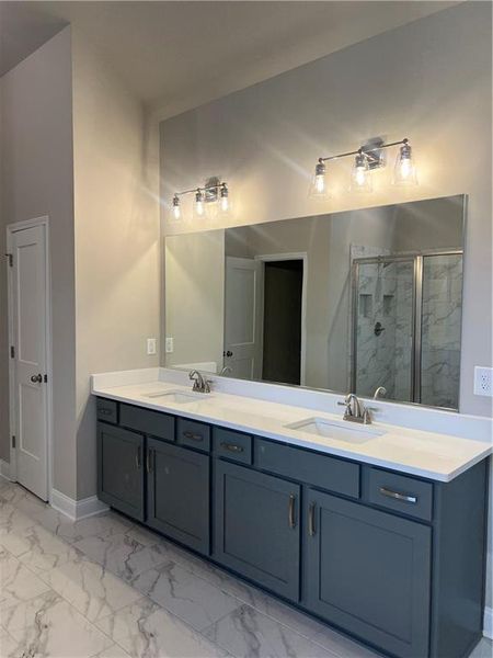 Furnished interior view inside a new home in , Loganville (Image 11).