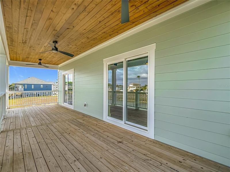 Exterior details and patio area of a home in , Hernando Beach (Image 30).