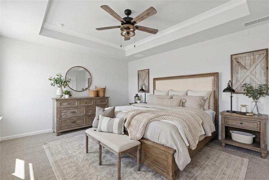 Furnished interior view inside a new home in High Shoals, Dallas (Image 7).