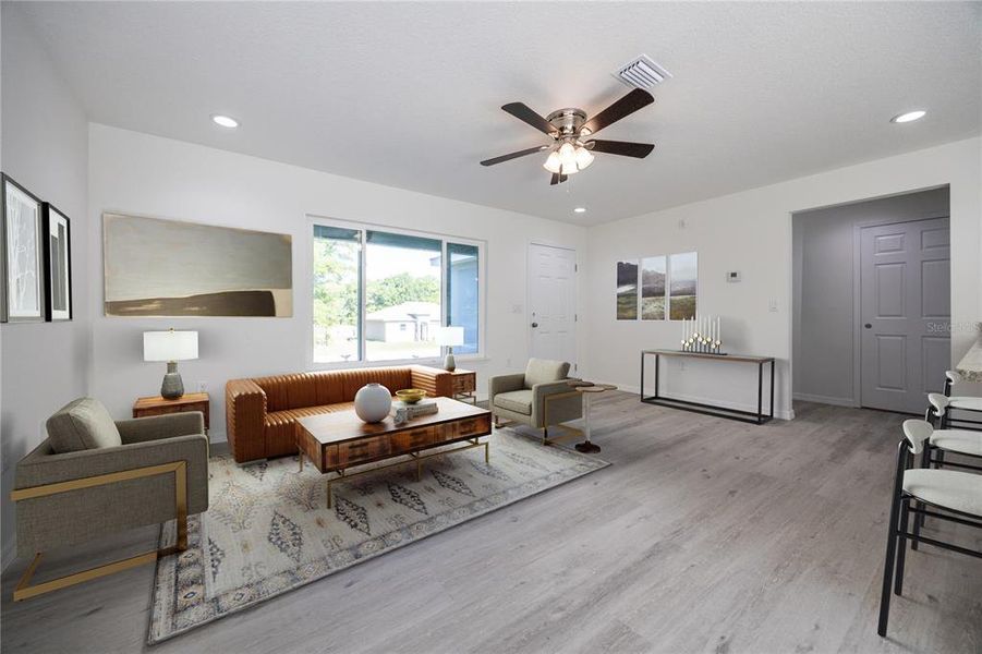 Furnished interior view inside a new home in , Williston (Image 14). Furnished interior view inside a new home in , Williston (Image 14).