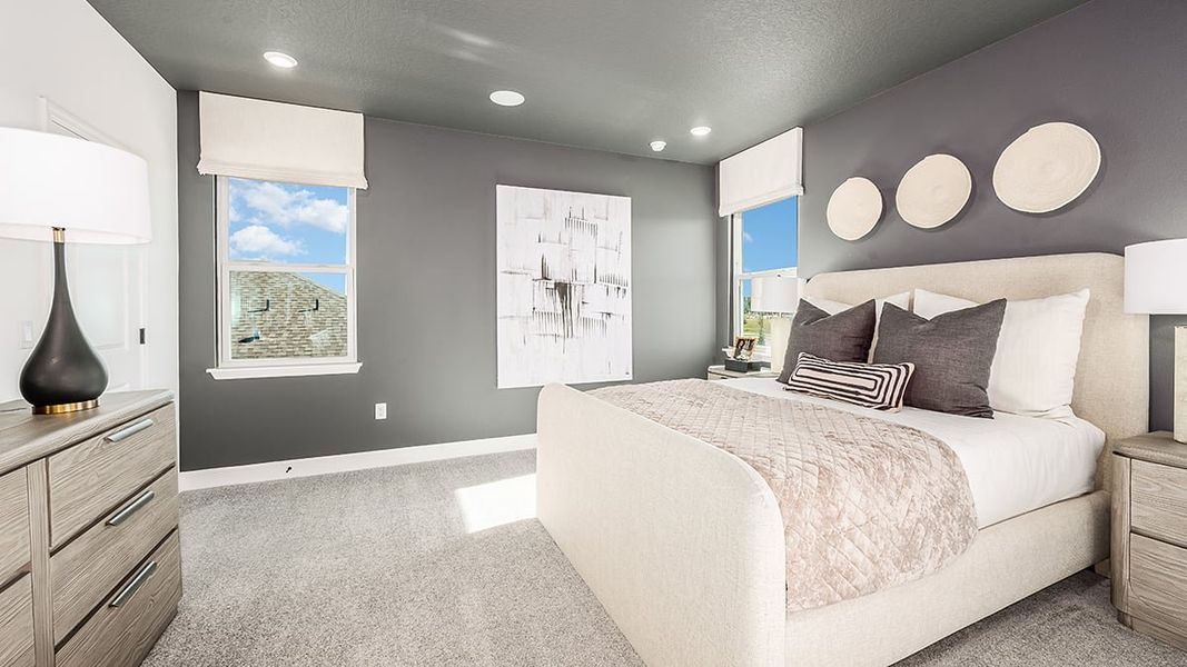 Representative furnished interior of a home built from the Anastasia by Taylor Morrison in Lochside, Mount Dora (Image 17).