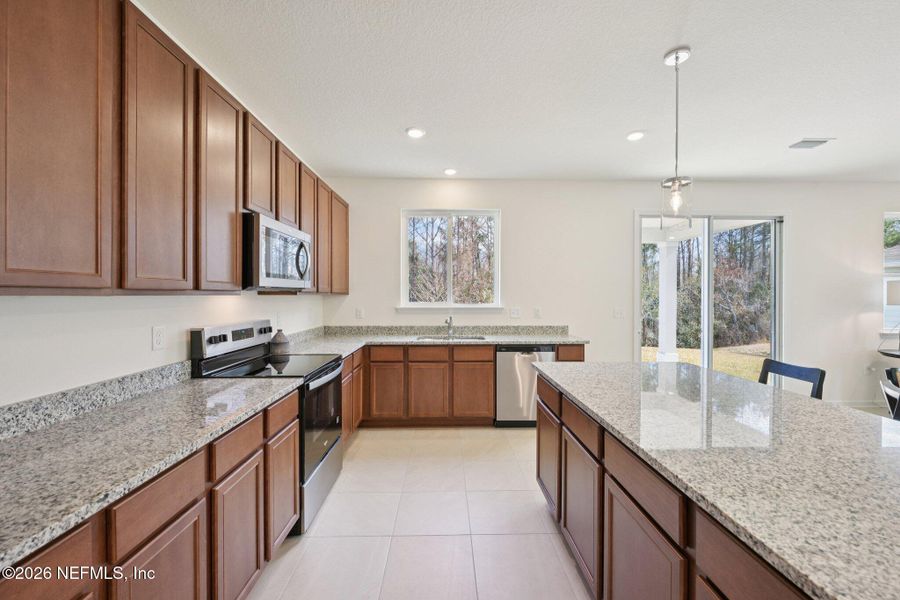 Furnished interior view inside a new home in Panther Creek, Jacksonville (Image 12).