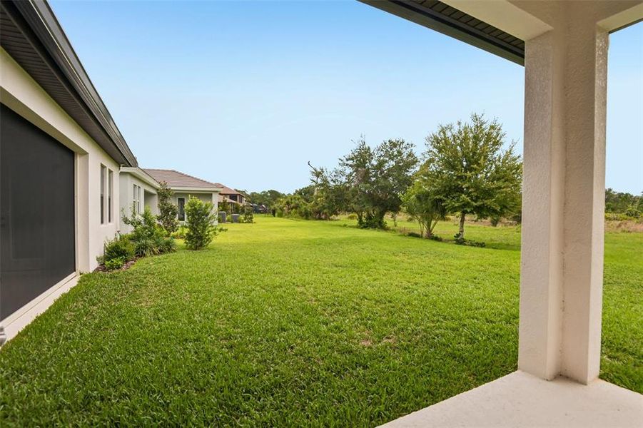 Exterior details and patio area of a home in Hawkstone, Lithia (Image 25).
