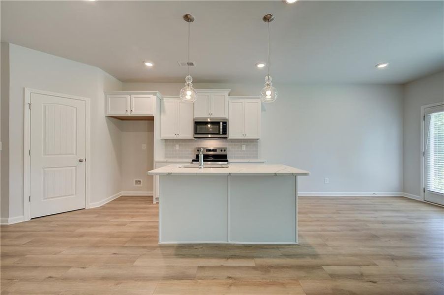 Furnished interior view inside a new home in Westminster, Covington (Image 6).