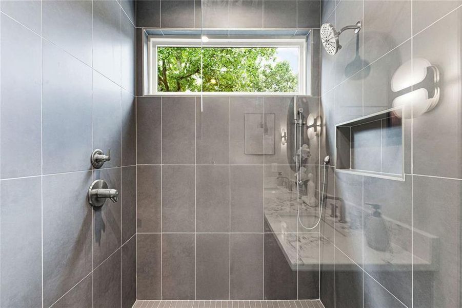 Close-up of interior finishes inside a home in , Atlanta (Image 24).