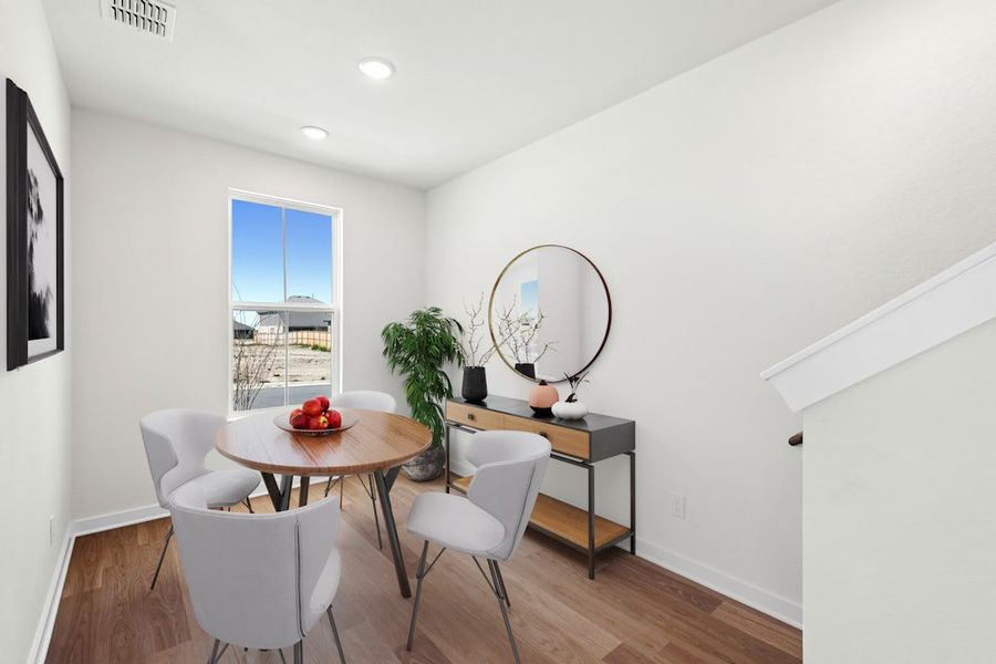 Furnished interior view inside a new home in Mayfair, New Braunfels (Image 6).