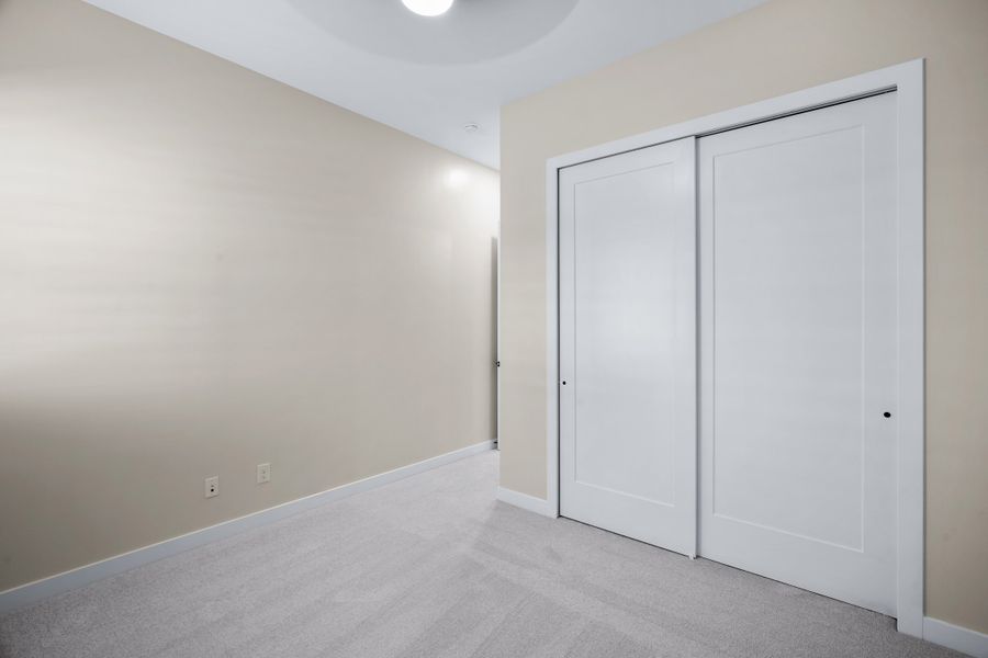 Representative unfurnished interior of a home built from the Pebble Beach EXT50 by LEH. Homes in Verdancia, El Paso (Image 29).