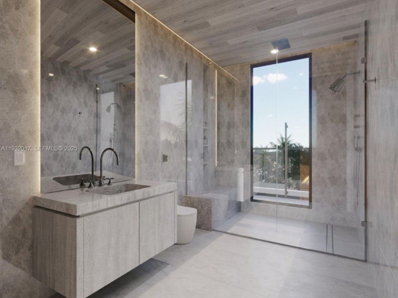 Furnished interior view inside a new home in , Pompano Beach (Image 6).