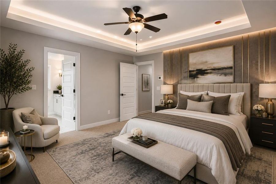 Furnished interior view inside a new home in , Villa Rica (Image 33).