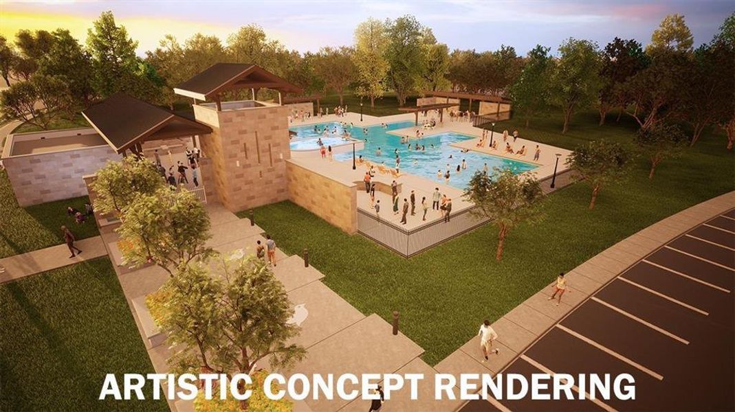 Front exterior of a new home in Birdsong, Mansfield, TX, highlighting curb appeal (Image 25). Front exterior of a new home in Birdsong, Mansfield, TX, highlighting curb appeal (Image 25).