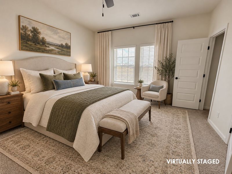 Furnished interior view inside a new home in Doctor's Creek, Ludowici (Image 14).