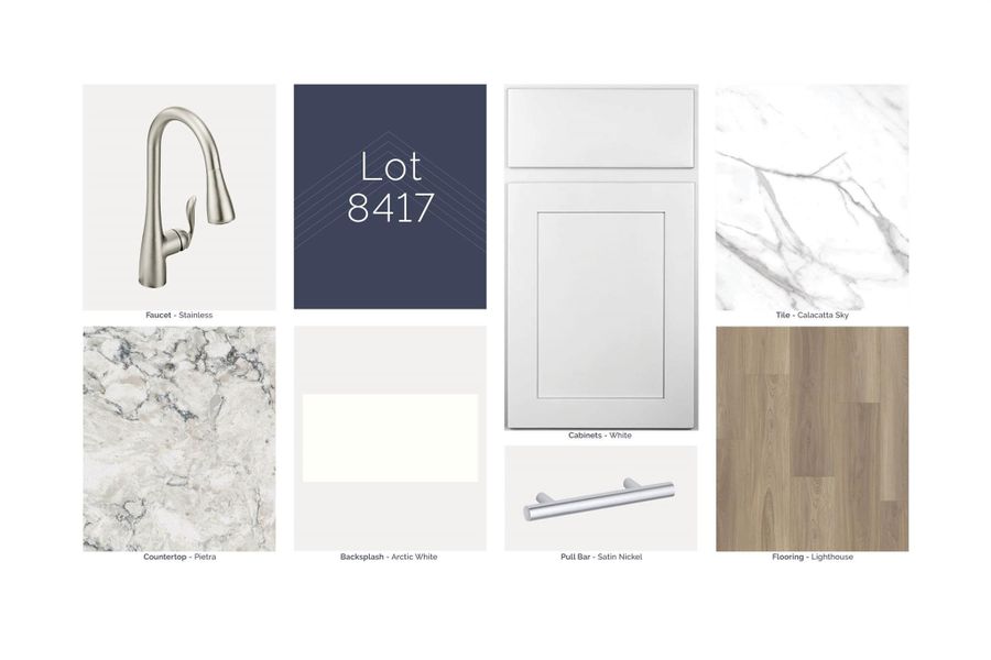 Sample of building materials used in homes in Pinewood at Grand Texas, New Caney (Image 13).