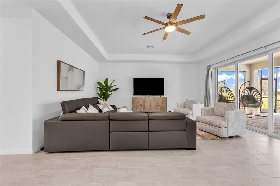 Furnished interior view inside a new home in , Punta Gorda (Image 18).