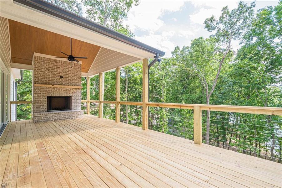 Exterior details and patio area of a home in , Woodstock (Image 25).