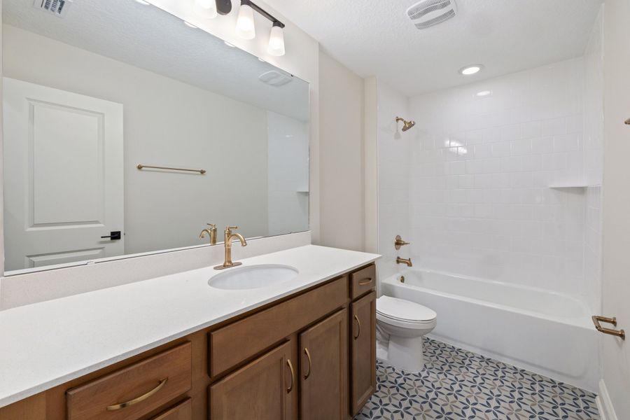 Representative furnished interior of a home built from the Palmetto by Riverside Homes in Mariposa at EverRange 40' Series, Jacksonville (Image 67).