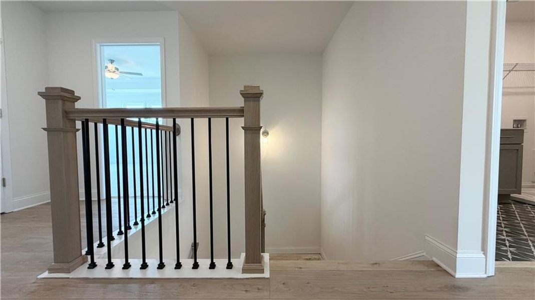 Spacious, unfurnished interior of a new home in Wehunt Meadows, Hoschton (Image 19). Spacious, unfurnished interior of a new home in Wehunt Meadows, Hoschton (Image 19).
