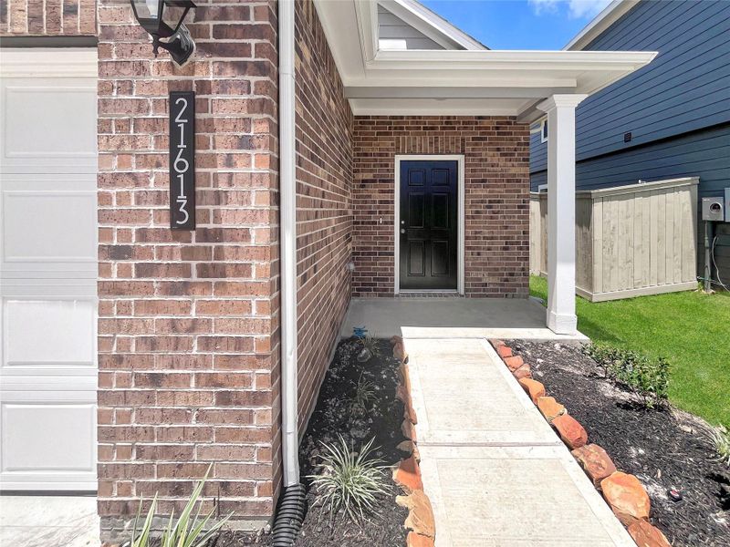 The Cardinal II- Actual Home Exterior.