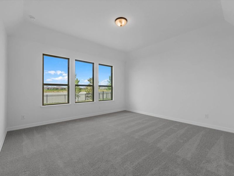 Primary bedroom. Sample product photo. Actual exterior and interior selections may vary by homesite. Photo may be virtually staged. Primary bedroom. Sample product photo. Actual exterior and interior selections may vary by homesite. Photo may be virtually staged.