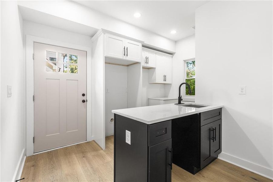 Furnished interior view inside a new home in , Atlanta (Image 16). Furnished interior view inside a new home in , Atlanta (Image 16).