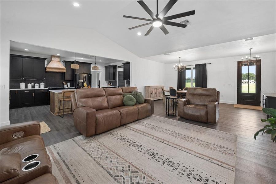 Furnished interior view inside a new home in , Bell (Image 9). Furnished interior view inside a new home in , Bell (Image 9).